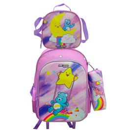 CYP BRANDS Set Trolley + portatodo + bolsa portameriendas Osos Amorosos
