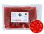 Innspiro Rocalla de Vidrio Redonda Plateado Rojo 3,8 mm 500g