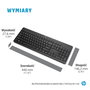 Teclado y Ratón HP 3L1F0AA Azerty Francés Blanco Negro