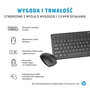 Teclado y Ratón HP 3L1F0AA Azerty Francés Blanco Negro