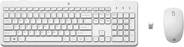 HP 230 Wireless Combo Teclado y Ratón Inalámbricos Layout Polaco Blanco