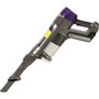 Shark IP3251EUT Aspiradora de escoba 2-en-1 PowerDetect con vaciado automático, Gris/Púrpura/Oro