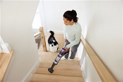 Shark Aspiradora Escoba Sin Cable IP3251EUT Clean & Empty PowerDetect + Vaciado Automático, 70 Min Autonomía, Tecnología Dirt Detect y Edge Detect