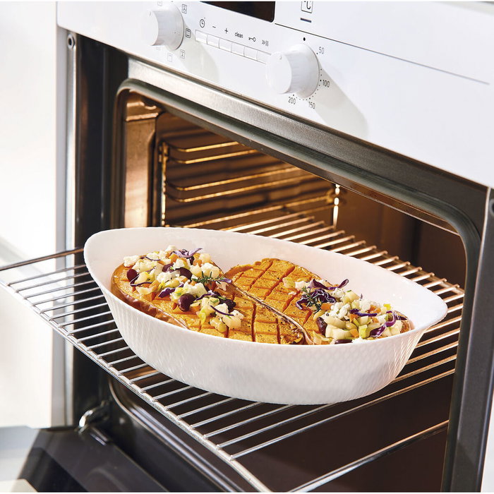 Fuente de Cocina Luminarc Smart Cuisine 32 x 20 cm Blanco Vidrio (6 Unidades)