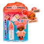 MGA Yummiland Lipgloss Muñeca Piper Sabor Peach para Crear Labial con Purpurina y Esencia 120759