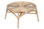 DKD Home Decor Mesita Auxiliar de Ratán Natural