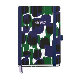 MIQUELRIUS Agenda Anual 2027 Journal Blobs 122x168 mm con tapa extra y goma
