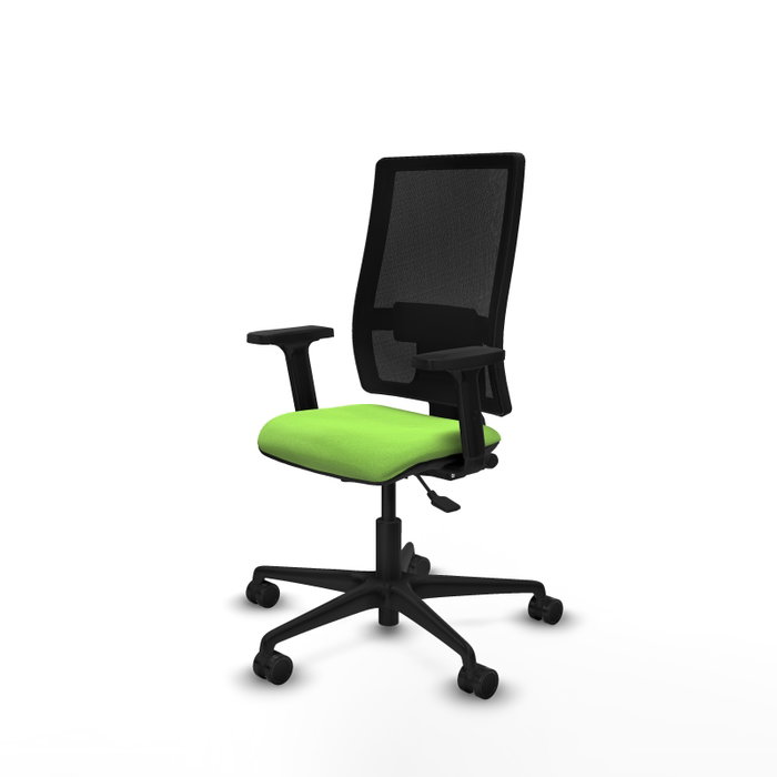 PIQUERAS Y CRESPO Silla de oficina Bormate Pistacho y Negro