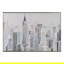 Cuadro Pintura Ciudad Lienzo Decoración 120 X 3,50 X 80 cm