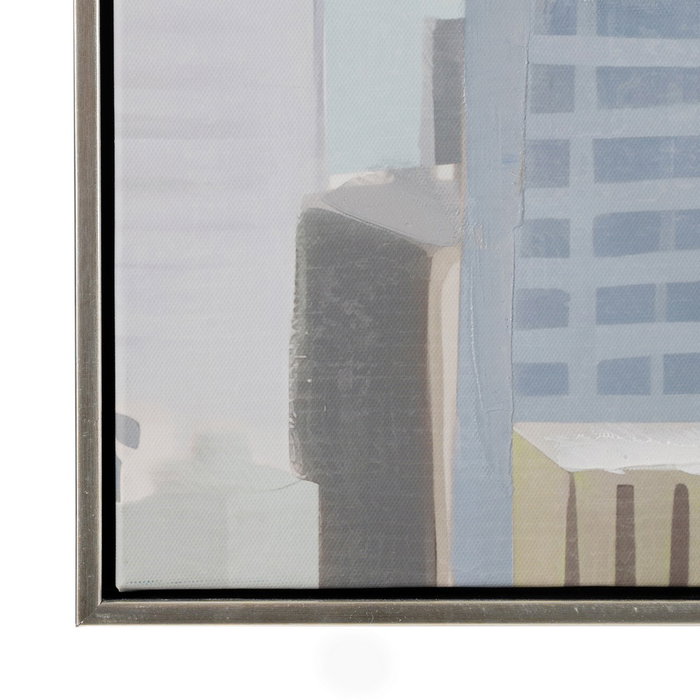 Cuadro Pintura Ciudad Lienzo Decoración 120 X 3,50 X 80 cm Cuadro Pintura Ciudad Lienzo Decoración 120 X 3,50 X 80 cm