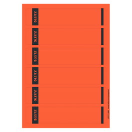 LEITZ 1686 Etiquetas para archivadores de 39,0 x 192,0 mm para lomos de 5,2 cm