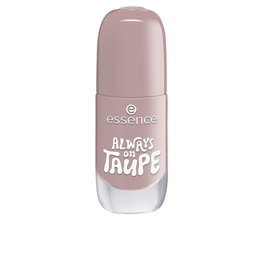 Essence Esmalte de Uñas en Gel #37 Always On Taupe 8 ml - Acabado Gel Sin Lámpara UV, Hasta 10 Días de Duración