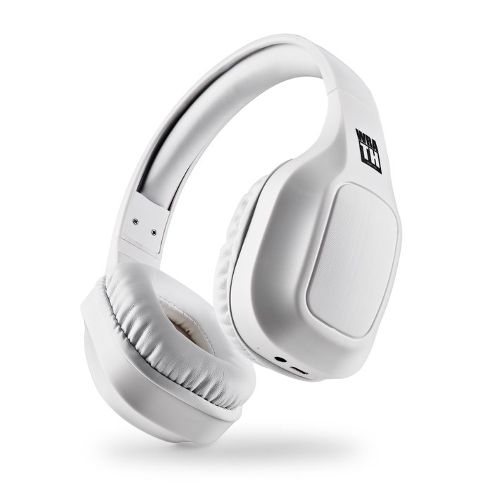 NGS Artica Wrath Auriculares Bluetooth 5.1 Blanco con Micrófono y Diadema Ajustable