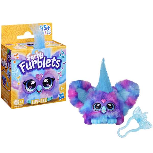 Hasbro Furby Furblets Peluche Musical 12 cm con más de 45 Sonidos y Canciones Interactúa con Furby Modelos Surtidos Hasbro Furby Furblets Peluche Musical 12 cm con más de 45 Sonidos y Canciones Interactúa con Furby Modelos Surtidos