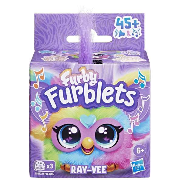 Hasbro Furby Furblets Peluche Musical 12 cm con más de 45 Sonidos y Canciones Interactúa con Furby Modelos Surtidos Hasbro Furby Furblets Peluche Musical 12 cm con más de 45 Sonidos y Canciones Interactúa con Furby Modelos Surtidos