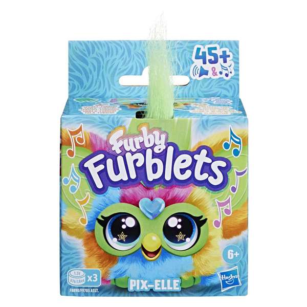 Hasbro Furby Furblets Peluche Musical 12 cm con más de 45 Sonidos y Canciones Interactúa con Furby Modelos Surtidos Hasbro Furby Furblets Peluche Musical 12 cm con más de 45 Sonidos y Canciones Interactúa con Furby Modelos Surtidos