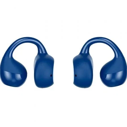 SPC Auriculares Bluetooth Boost Clip 4631E con Estuche de Carga - Autonomía 26h, Bluetooth 5.4, ENC, Azules