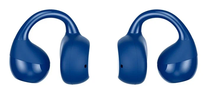 SPC Boost Clip Auriculares True Wireless con Clip, Diseño Open-Ear Deportivo, Cancelación de Ruido ENC, Autonomía 26h, Bluetooth 5.4, Google Fast Pair, Color Azul Royale Blue