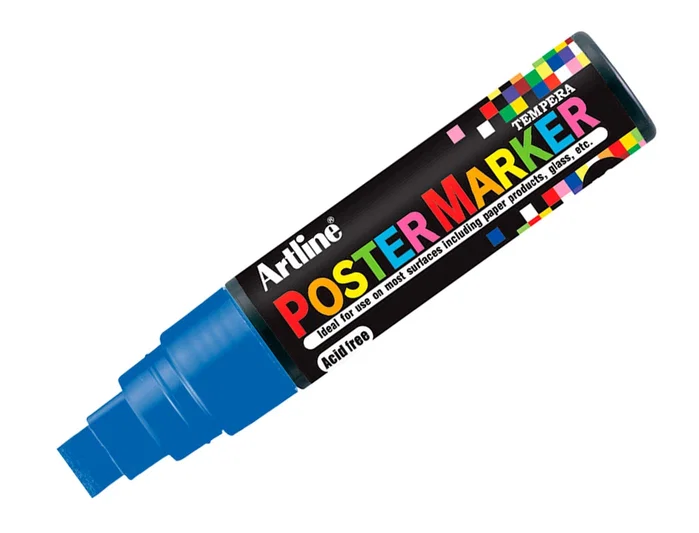 Artline Poster Marker EPP-12 punta redonda 12 mm azul Artline Poster Marker EPP-12 punta redonda 12 mm azul