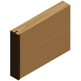 HERRAJES ALK Perfil Aluminio Hanoi Para Canto 3,20M Mocca Ral7022 Gris Sombra