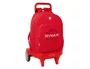 Safta Mochila Escolar con Ruedas Compact Evolution - Sevilla F.C. Corporativa - 450x330x220 mm