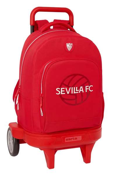 Safta Mochila grande con ruedas Compact Evolution extraíble Sevilla F.C. Safta Mochila grande con ruedas Compact Evolution extraíble Sevilla F.C.