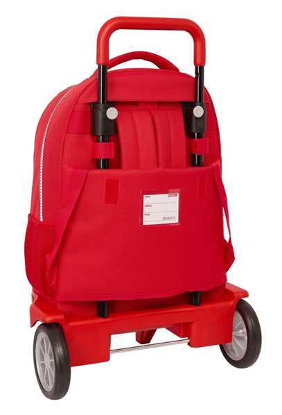Safta Mochila grande con ruedas Compact Evolution extraíble Sevilla F.C. Safta Mochila grande con ruedas Compact Evolution extraíble Sevilla F.C.