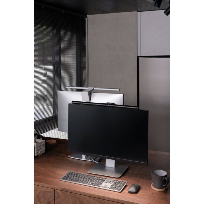 Benq ScreenBar Pro luz LED plateada 9H.W4KWT.ES2 Benq ScreenBar Pro luz LED plateada 9H.W4KWT.ES2