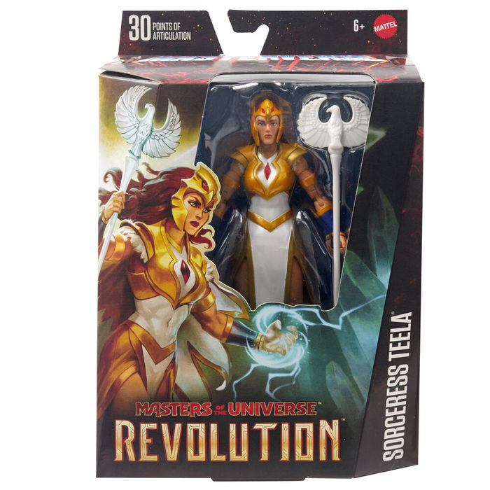 Mattel Masters of the Universe Figura Sorceress Teela Revolution 17cm