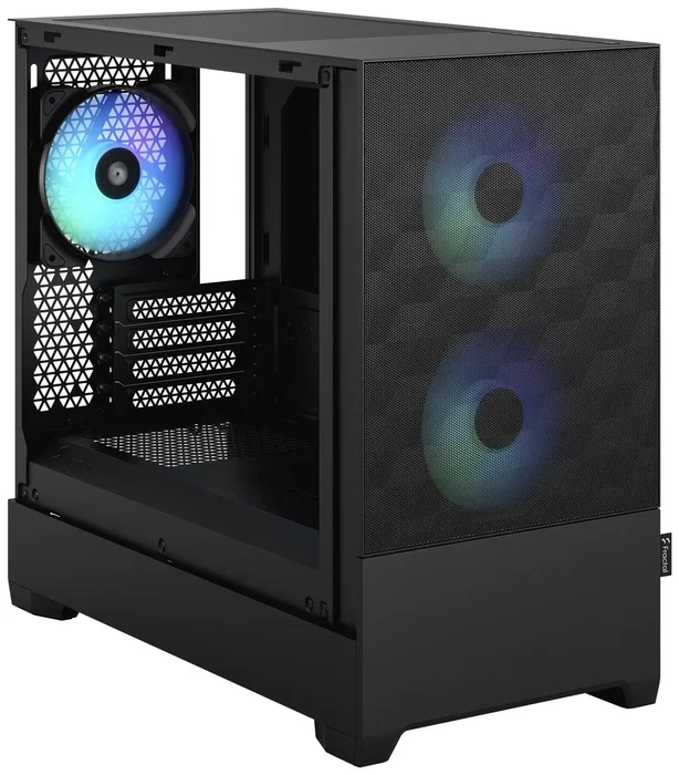 Fractal Design Pop Mini Air RGB Black TG Clear Tint - Caja Mini Torre micro-ATX, Cristal Templado, Negro Fractal Design Pop Mini Air RGB Black TG Clear Tint - Caja Mini Torre micro-ATX, Cristal Templado, Negro