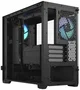 Fractal Design Pop Mini Air RGB Black TG Clear Tint - Caja Mini Torre micro-ATX, Cristal Templado, Negro