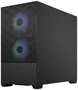 Fractal Design Pop Mini Air RGB Black TG Clear Tint - Caja Mini Torre micro-ATX, Cristal Templado, Negro