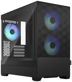 Fractal Design Pop Mini Air RGB Black TG Clear Tint Caja Mini Torre Micro-ATX Negro
