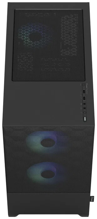 Fractal Design Pop Mini Air RGB Black TG Clear Tint - Caja Mini Torre micro-ATX, Cristal Templado, Negro Fractal Design Pop Mini Air RGB Black TG Clear Tint - Caja Mini Torre micro-ATX, Cristal Templado, Negro