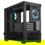 Fractal Design Pop Mini Air Black Window Caja Mini Tower con Ventana Lateral Negro