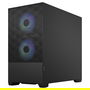 Fractal Design Pop Mini Air Black Window Caja Mini Tower con Ventana Lateral Negro