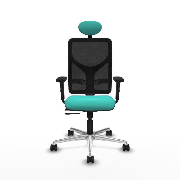 PIQUERAS Y CRESPO Silla de oficina Motilla Sincro/Traslack Turquesa y Negro PIQUERAS Y CRESPO Silla de oficina Motilla Sincro/Traslack Turquesa y Negro
