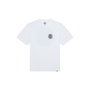 Camiseta de Manga Corta Hombre Dickies Circle Ss Blanco 10 Años