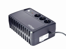 GEMBIRD EG-UPS-3SDT600-01 Sistema de Alimentación Ininterrumpida 0,6 kVA 360 W 3 Salidas AC