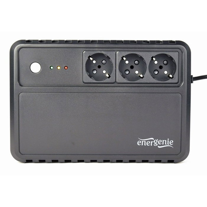 GEMBIRD EG-UPS-3SDT600-01 Sistema de Alimentación Ininterrumpida 0,6 kVA 360 W 3 Salidas AC GEMBIRD EG-UPS-3SDT600-01 Sistema de Alimentación Ininterrumpida 0,6 kVA 360 W 3 Salidas AC