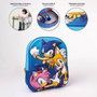 Cerdá Mochila Infantil 3D Sonic the Hedgehog Azul