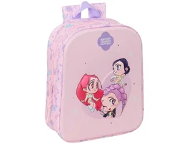 Safta Mochila de Guardería 3D con LEDs K-Pop Demon Hunters Chibi