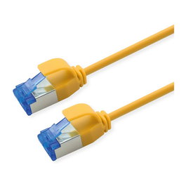 ROLINE Patchkabel Cat.6A S/FTP Amarillo 0,5 m