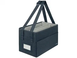Leitz Bolsa de trabajo para hot desking en tela gris mate talla M