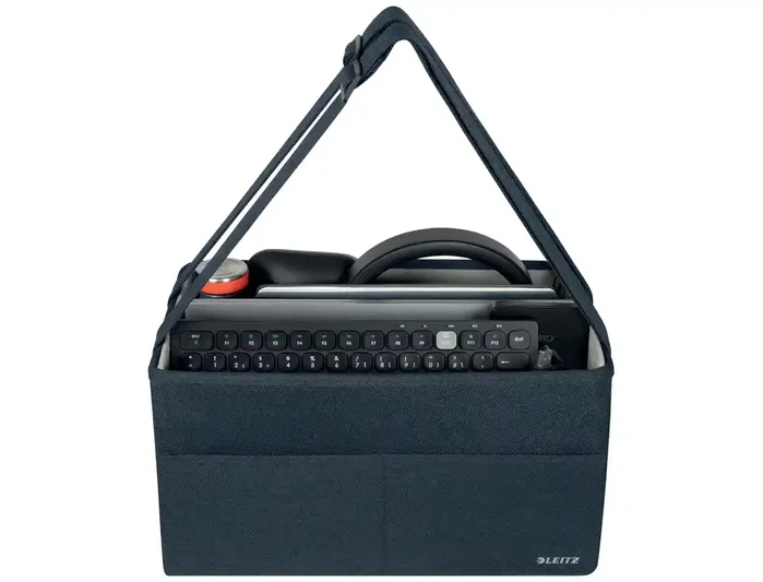 Leitz Bolsa de trabajo para hot desking en tela gris mate talla M Leitz Bolsa de trabajo para hot desking en tela gris mate talla M