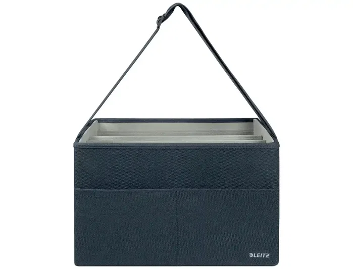 Leitz Bolsa de trabajo para hot desking en tela gris mate talla M Leitz Bolsa de trabajo para hot desking en tela gris mate talla M