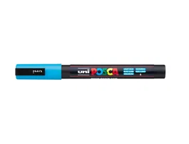 Posca Marcador PC-3M Punta Cónica 0,9 - 1,3 mm Azul Claro