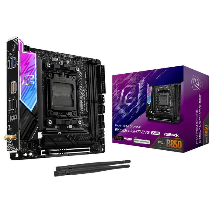 ASRock Phantom Gaming B850I Lightning WiFi ASRock Phantom Gaming B850I Lightning WiFi