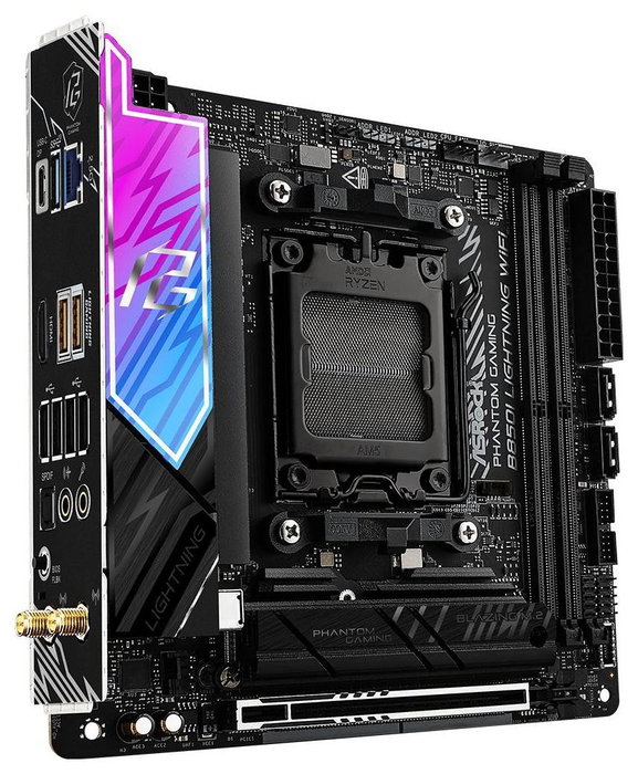 ASRock Phantom Gaming B850I Lightning WiFi mini ITX ASRock Phantom Gaming B850I Lightning WiFi mini ITX