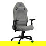 COUGAR Silla Gaming Explore Royal Ash F, Silla para Videojuegos Universal de Tela Negro/Gris, Soporta hasta 120kg